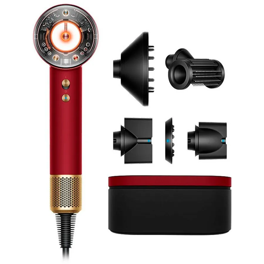 Dyson Supersonic Nural™ HD16 Red Velvet/Gold
