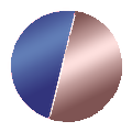 Vinca blue/Rosé